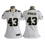 nike women nfl jerseys new orleans saints #43 sproles white[nike]