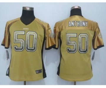 nike women nfl jerseys new orleans saints #50 anthony golden[Elite drift fashion]