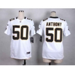 nike women nfl jerseys new orleans saints #50 anthony white[nike]