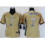 nike women nfl jerseys new orleans saints #7 morten andersen gold[Elite drift fashion]