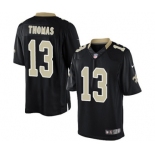 Youth Nike New Orleans Saints #13 Michael Thomas Limited Black Team Color NFL Jersey