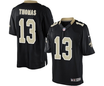 Youth Nike New Orleans Saints #13 Michael Thomas Limited Black Team Color NFL Jersey