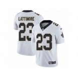 Youth Nike New Orleans Saints #23 Marshon Lattimore Vapor Untouchable Limited White NFL Jersey