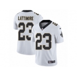 Youth Nike New Orleans Saints #23 Marshon Lattimore White Vapor Untouchable Limited Player NFL Jersey