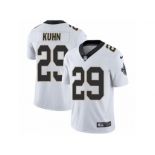 Youth Nike New Orleans Saints #29 John Kuhn Vapor Untouchable Limited White NFL Jersey