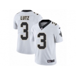 Youth Nike New Orleans Saints #3 Will Lutz Vapor Untouchable Limited White NFL Jersey