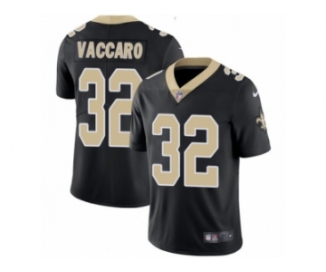 Youth Nike New Orleans Saints #32 Kenny Vaccaro Vapor Untouchable Limited Black Team Color NFL Jersey