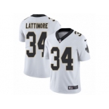 Youth Nike New Orleans Saints #34 Marshon Lattimore Limited White NFL Jersey