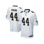 Youth Nike New Orleans Saints #44 Hau'oli Kikaha white Jerseys