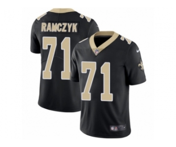 Youth Nike New Orleans Saints #71 Ryan Ramczyk Vapor Untouchable Limited Black Team Color NFL Jersey