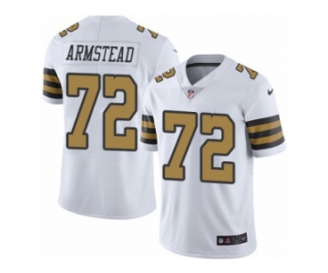 Youth Nike New Orleans Saints #72 Terron Armstead Limited White Rush NFL Jersey