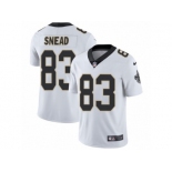 Youth Nike New Orleans Saints #83 Willie Snead Vapor Untouchable Limited White NFL Jersey