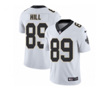 Youth Nike New Orleans Saints #89 Josh Hill Vapor Untouchable Limited White NFL Jersey