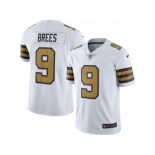 Youth Nike New Orleans Saints #9 Drew Brees Limited White Rush NFL Jersey