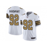 Youth Nike New Orleans Saints #92 Marcus Davenport White Stitched NFL Limited Rush Jersey