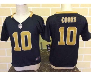 nike kids nfl jerseys new orleans saints #10 cooks black[nike][cooks]