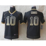 nike youth nfl jerseys new orleans saints #10 cooks black[Elite drift fashion][cooks]