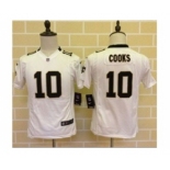 nike youth nfl jerseys new orleans saints #10 cooks white[nike][cooks]