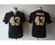 nike youth nfl jerseys new orleans saints #43 black[nike]