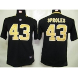 nike youth nfl jerseys new orleans saints #43 sproles black[nike]