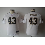 nike youth nfl jerseys new orleans saints #43 sproles white[nike]