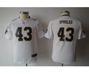 nike youth nfl jerseys new orleans saints #43 sproles white[nike]