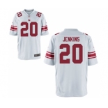 Men New York Giants #20 Janoris Jenkins White Game Jersey[Jenkins]