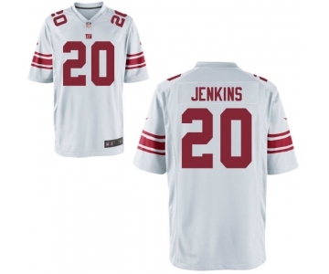 Men New York Giants #20 Janoris Jenkins White Game Jersey[Jenkins]