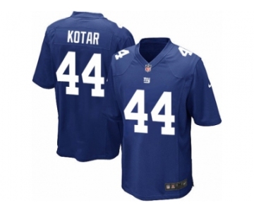 Men Nike New York Giants #44 Doug Kotar Game Royal Blue Team Color NFL Jersey