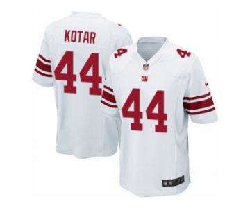 Men Nike New York Giants #44 Doug Kotar Game White NFL Jersey