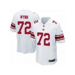 Men Nike New York Giants #72 Kerry Wynn Game White NFL Jersey