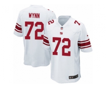 Men Nike New York Giants #72 Kerry Wynn Game White NFL Jersey