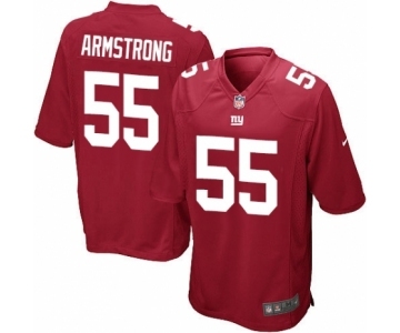 Men's Nike New York Giants #55 Ray-Ray Armstrong Game Red Alternate NFL Jersey