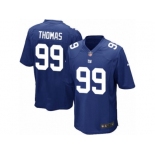 Men's Nike New York Giants #99 Robert Thomas Game Royal Blue Team Color NFL Jersey