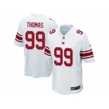 Men's Nike New York Giants #99 Robert Thomas Game White NFL Jersey