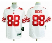 nike nfl jerseys new york giants #88 nicks white[game]