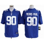 nike nfl jerseys new york giants #90 pierre.paul blue[game]