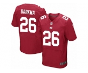 Men Nike New York Giants #26 Orleans Darkwa Elite Red Alternate NFL Jersey