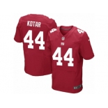 Men Nike New York Giants #44 Doug Kotar Elite Red Alternate NFL Jersey