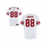 Men's New York Giants #88 Evan Engram Nike White 2017 Draft Pick Elite Jersey