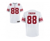 Men's New York Giants #88 Evan Engram Nike White 2017 Draft Pick Elite Jersey