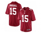 Men's Nike New York Giants #15 Brandon Marshall Limited Red Alternate NFL Jersey