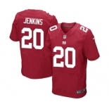 Men's Nike New York Giants #20 Janoris Jenkins Elite Red Alternate NFL Jersey