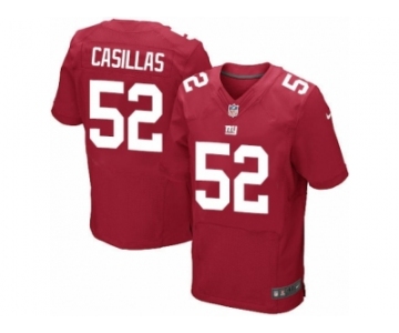 Men's Nike New York Giants #52 Jonathan Casillas Elite Red Alternate NFL Jersey