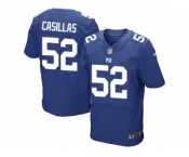 Men's Nike New York Giants #52 Jonathan Casillas Elite Royal Blue Team Color NFL Jersey