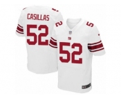 Men's Nike New York Giants #52 Jonathan Casillas Elite White NFL Jersey