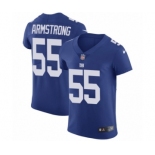 Men's Nike New York Giants #55 Ray-Ray Armstrong Royal Blue Team Color Vapor Untouchable Elite Player NFL Jersey