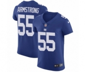 Men's Nike New York Giants #55 Ray-Ray Armstrong Royal Blue Team Color Vapor Untouchable Elite Player NFL Jersey