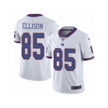 Men's Nike New York Giants #85 Rhett Ellison Elite White Rush NFL Jersey