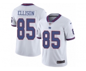 Men's Nike New York Giants #85 Rhett Ellison Elite White Rush NFL Jersey